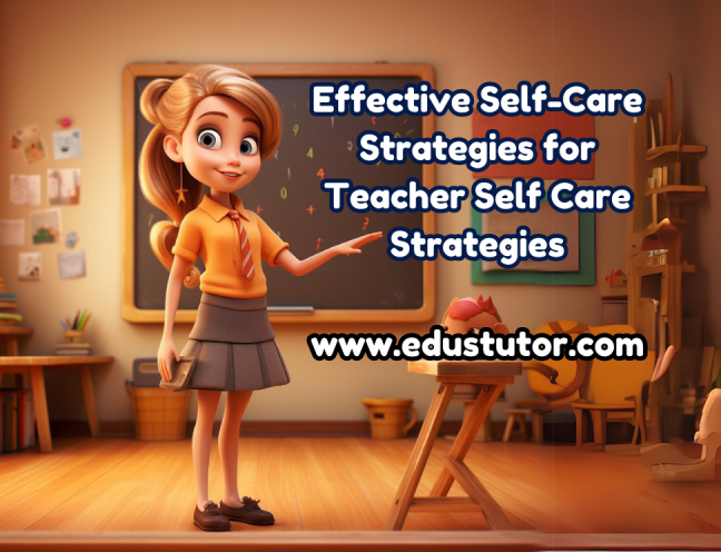 Teacher Self Care Strategies