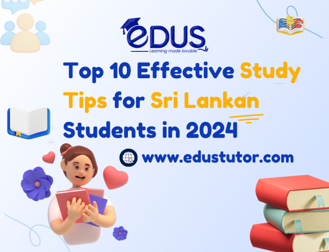 effective study tips for Sri Lankan students